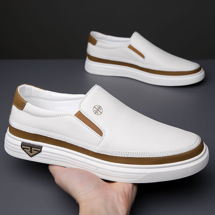 Aurelio™ Leather Comfort Slip-On Sneakers