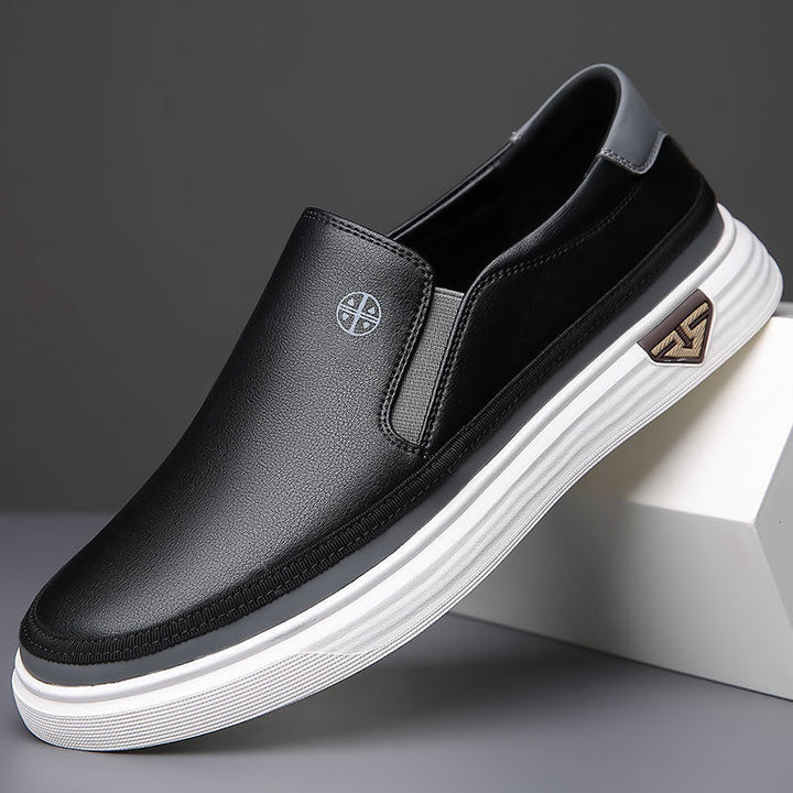 Aurelio™ Leather Comfort Slip-On Sneakers