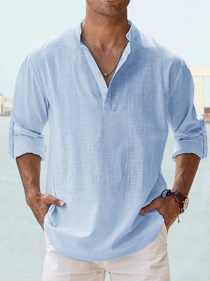 Leon Resort Linen Shirt